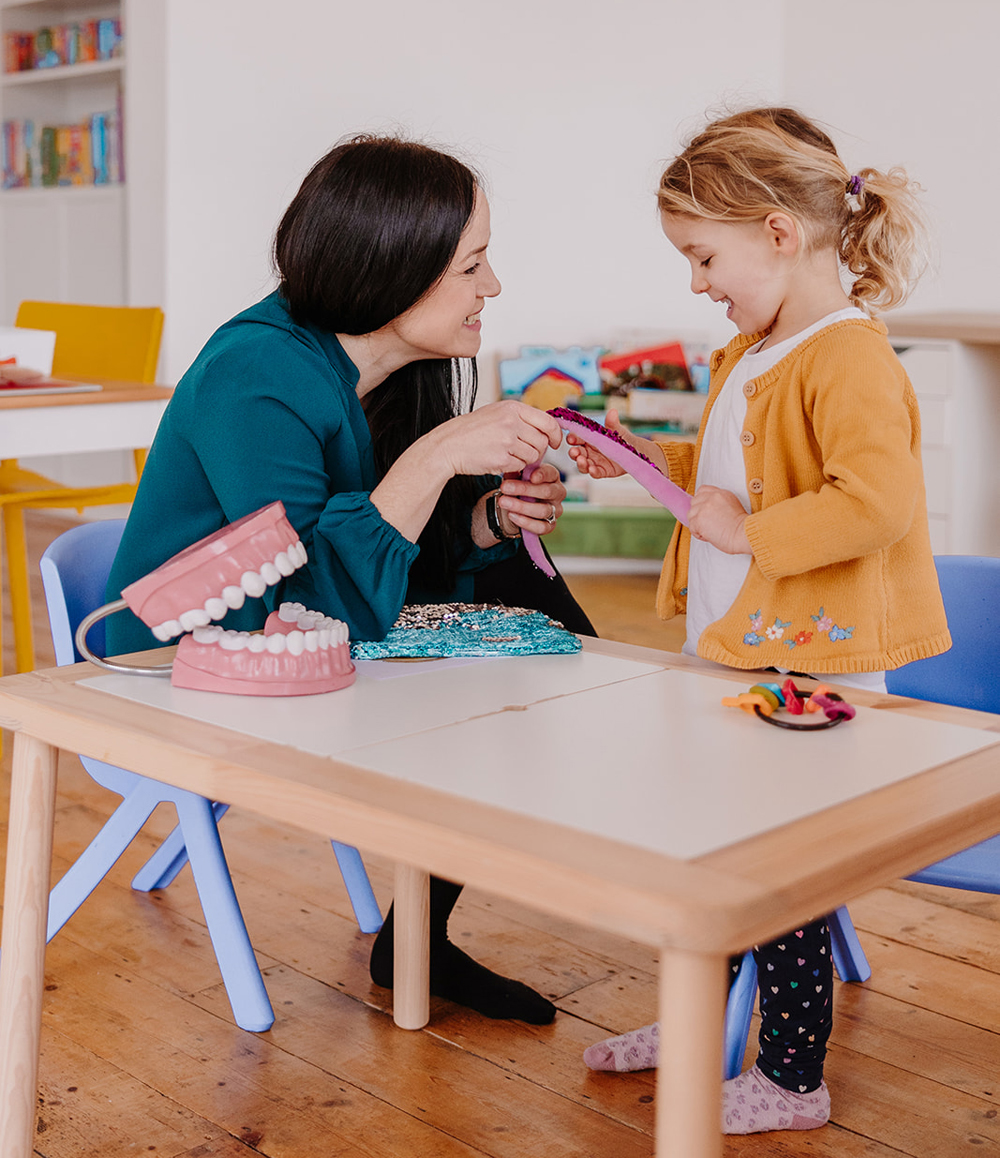 speech and language therapy for children in Hampshire